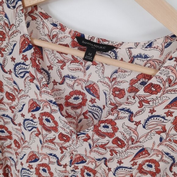 Banana Republic Printed Blouse - Picture 2 of 4